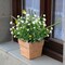 6 Bundles Artificial Flowers, Fake Artificial Greenery UV Resistant No Fade Faux Plastic Plants for Wedding Bridle Bouquet Indoor Outdoor Home Garden Kitchen Office Table Vase (White)